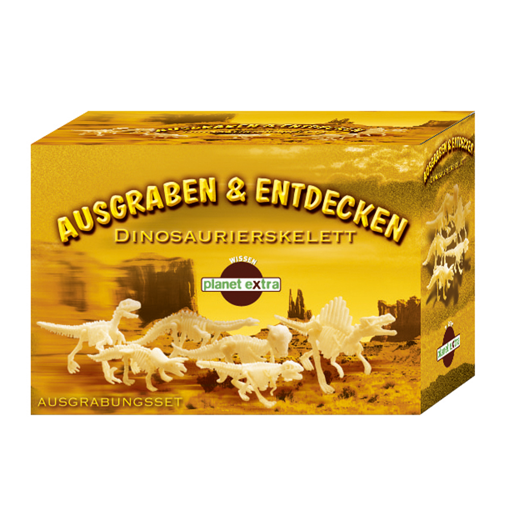 Dinosaurier Skelett im Display Dinosaurier Skelett im Display