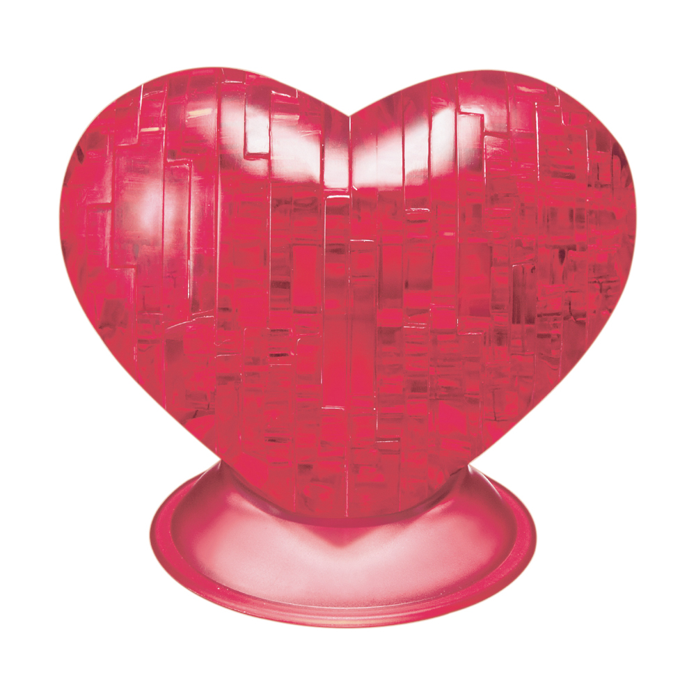 Crystal Puzzle - Herz Rot Crystal Puzzle - Herz Rot