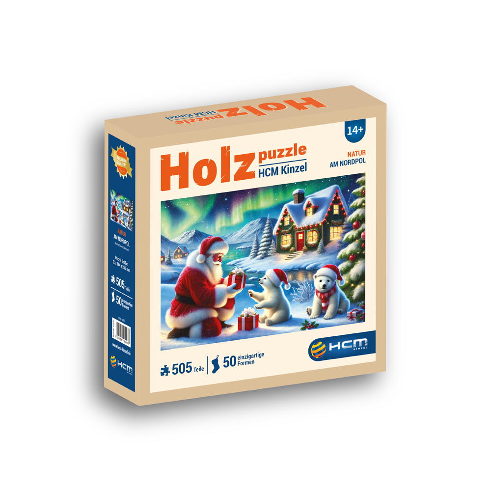 Holzpuzzle - Am Nordpol 505 Teile Holzpuzzle - Am Nordpol 505 Teile
