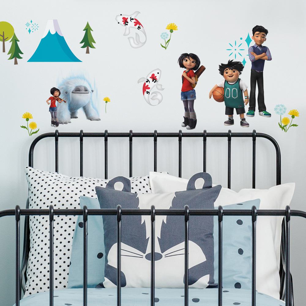 RM - ABOMINABLE PEEL AND STICK WALL DECALS  RM - ABOMINABLE PEEL AND STICK WALL DECALS