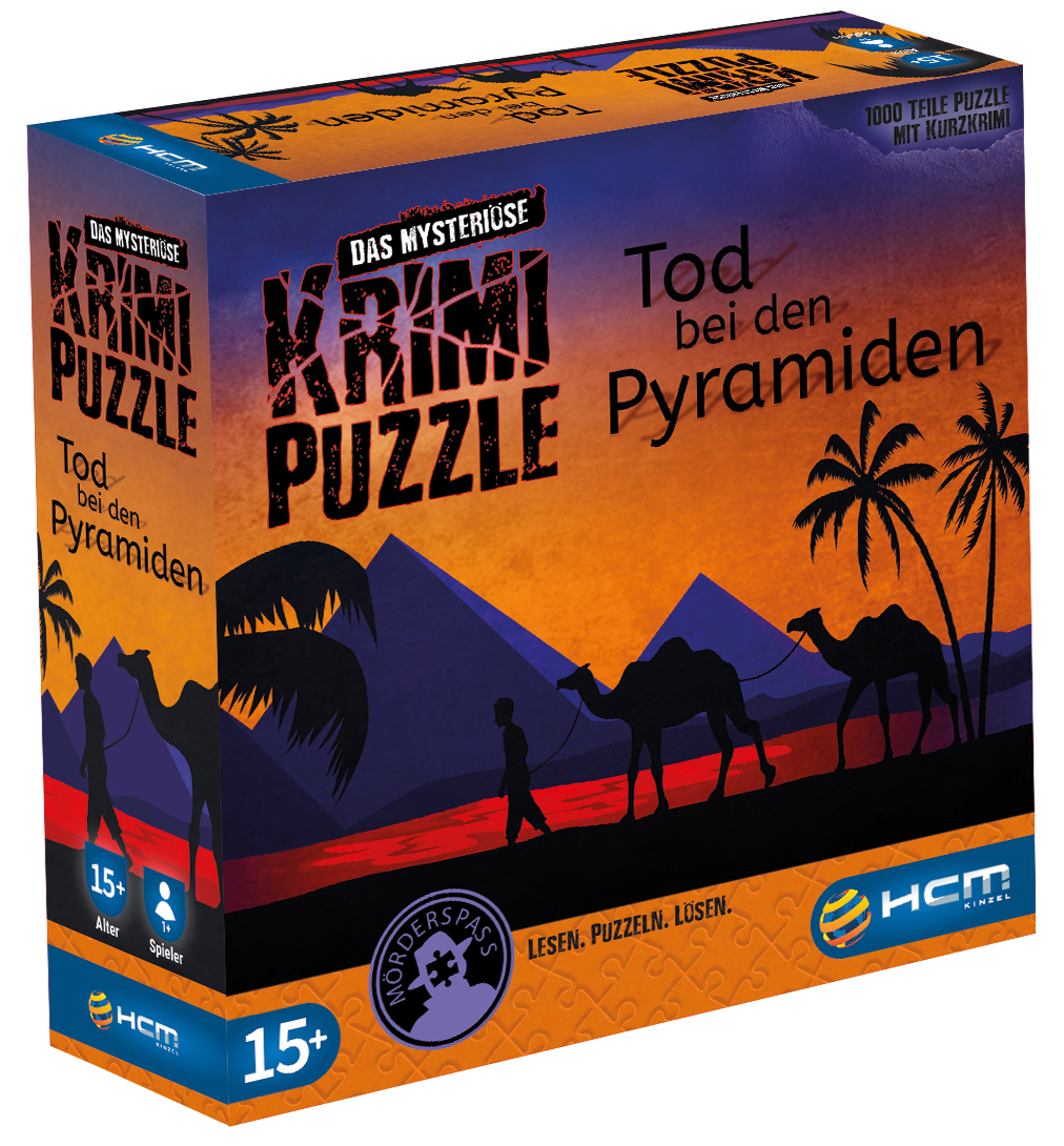 Das mysteriöse Krimi Puzzle - Tod bei den Pyramiden Das mysteriöse Krimi Puzzle - Tod bei den Pyramiden